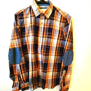 Basic House Plaid Long Sleeved for Men